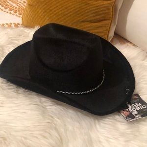 Black Cowboy Cowgirl Hat
